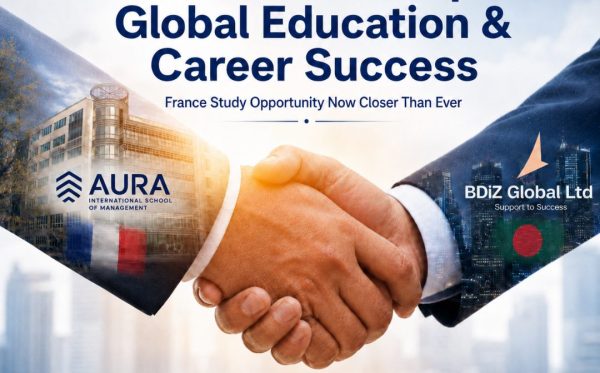 BDiZ Global Ltd is now an official partner of AURA International School of Management